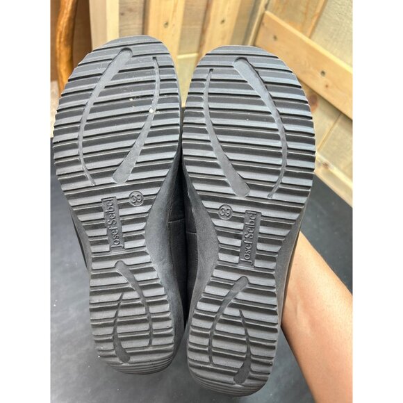 Josef Seibel Womens Black Leather Mary Jane Flats Size 8 Comfortable Casual Shoe - Picture 8 of 8